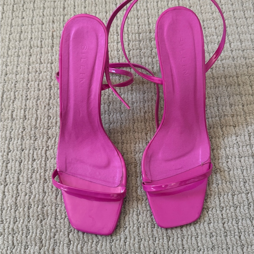 Billini Fuchsia Strappy Heels